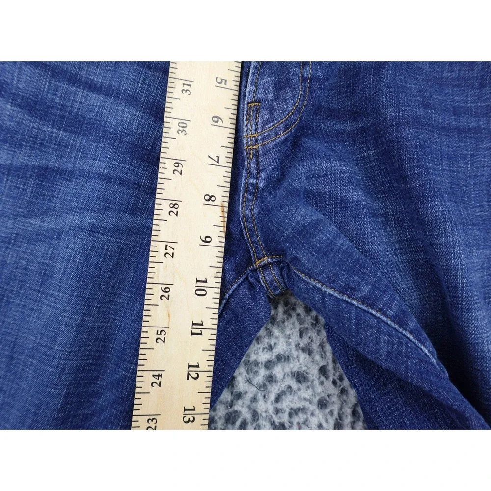 Lucky Brand 221 Straight Jeans Mens 31x32 Blue Dark Wash Denim Pants